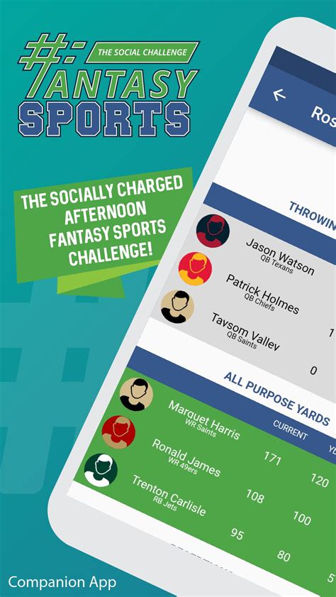 Hashtag Fantasy Sports.